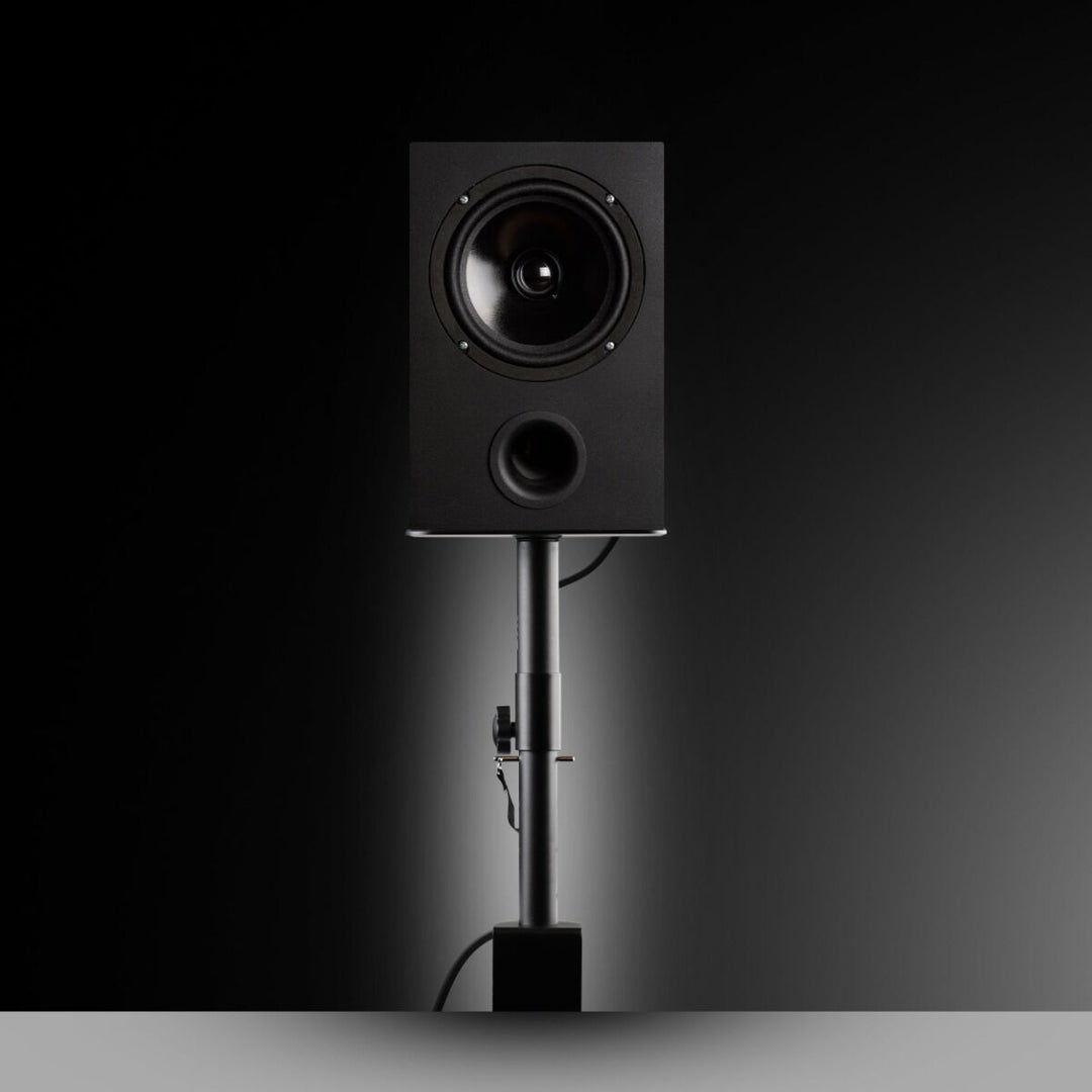 Supporti per monitor da studio con morsetto da tavolo (2 pz.)