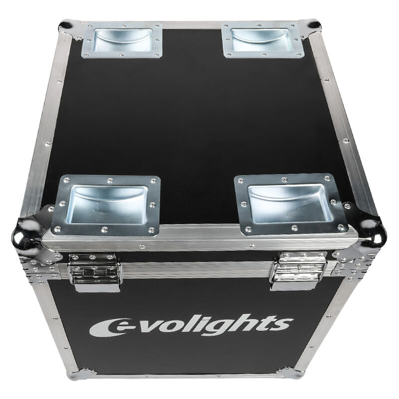 Flightcase per 2 x Evolights Lumeno