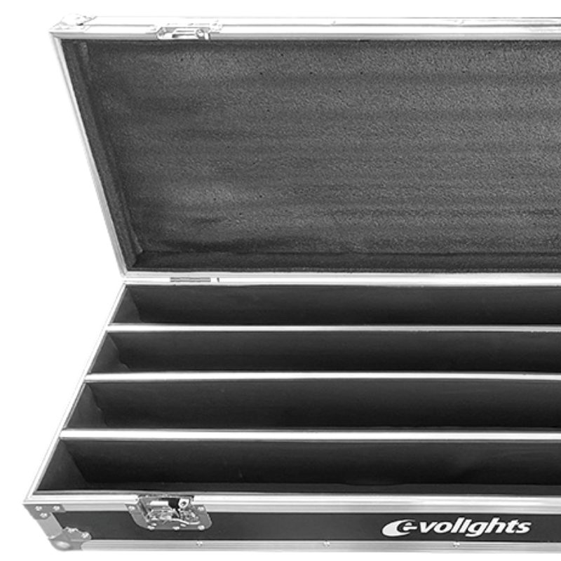 Flightcase per 4 x Evolights Glaze Bar