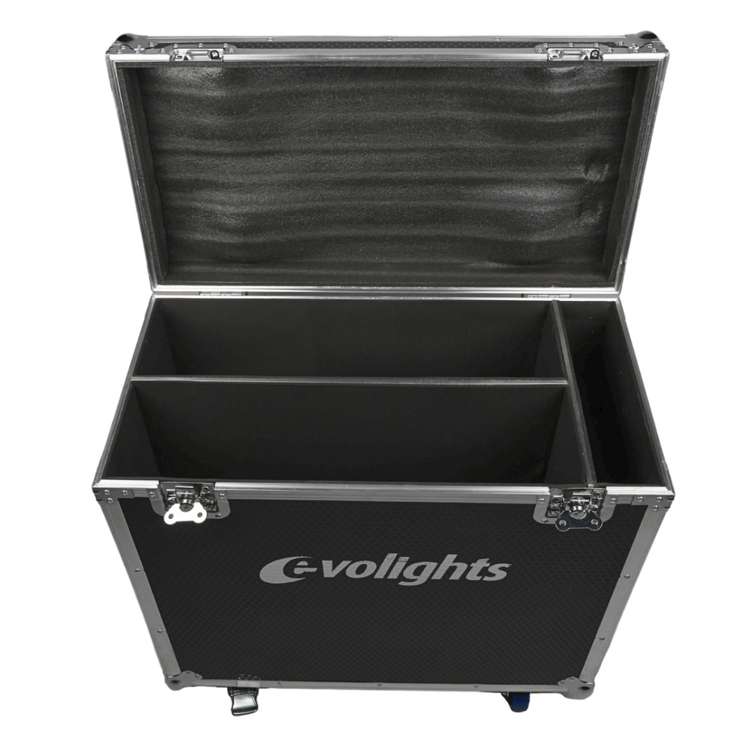 flightcase per 2 x Evolights Lumen 7 Ring