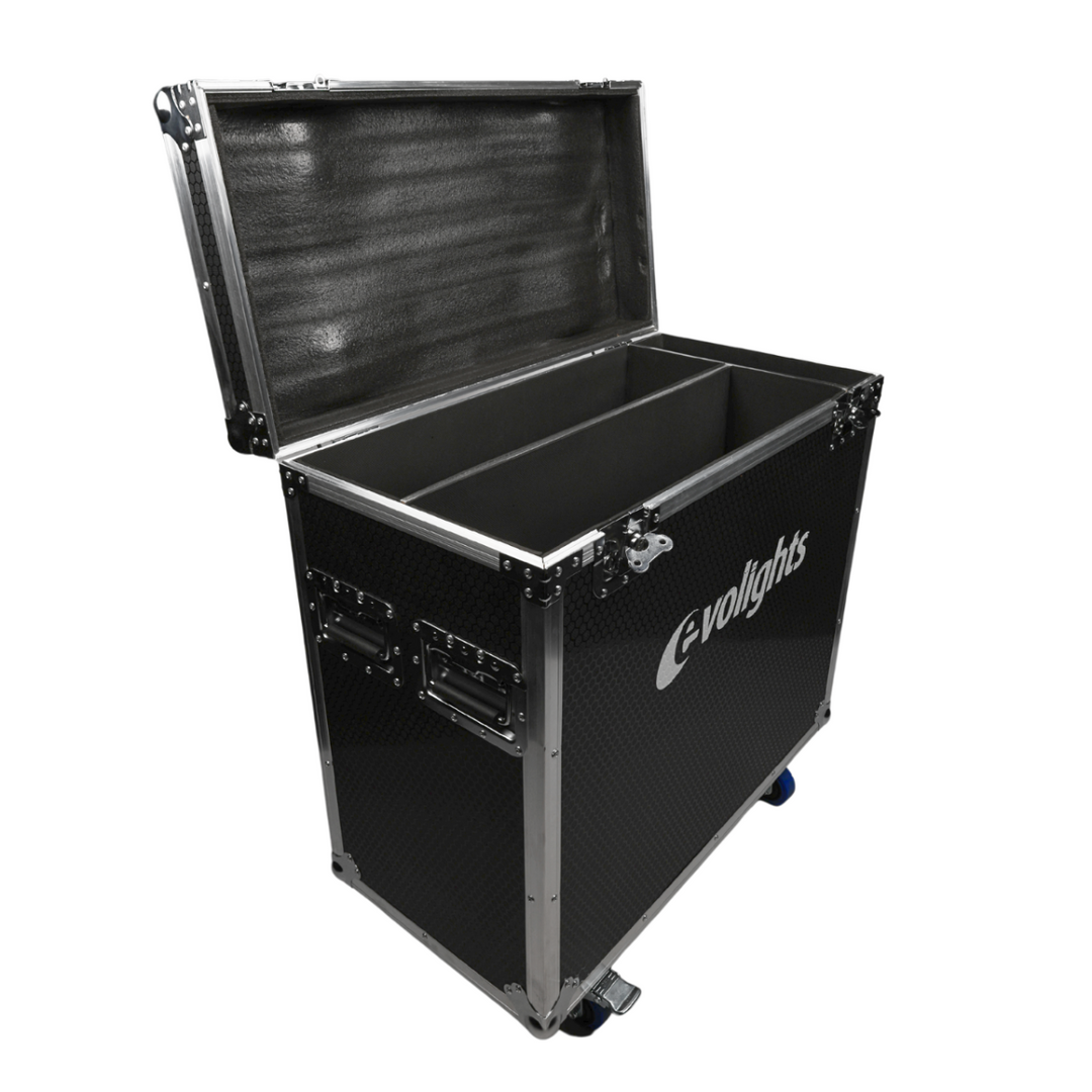 flightcase per 2 x Evolights Lumen 7 Ring