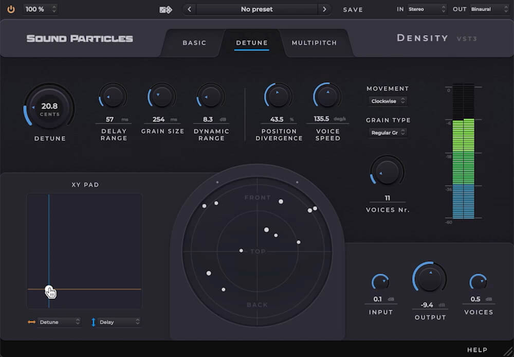 Density plug-in