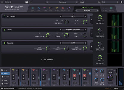 SkyDust Stereo & Binaural Synth