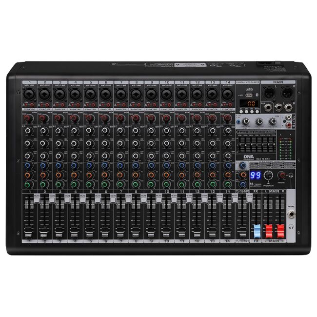 DNA HLC 14 MK2 mixer audio analogico a 14 canali