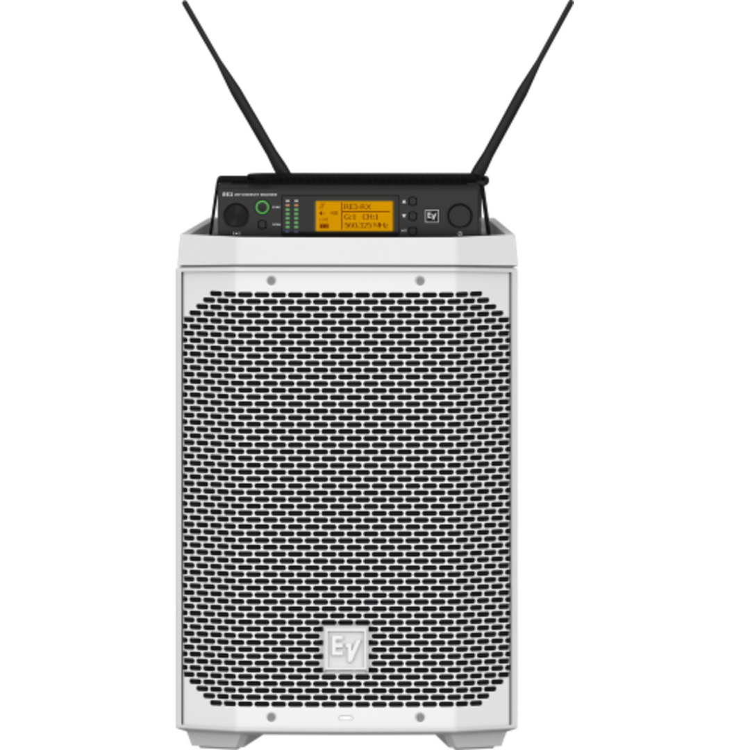 Electro-Voice EV 8 - altoparlante a batteria (BIANCO)