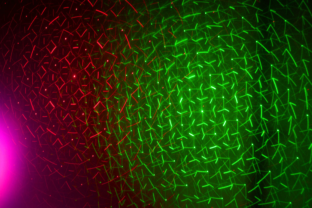 Ibiza LED Lightbar Moonflower, Laser and Strobe