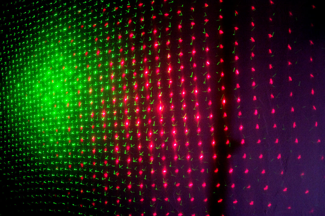 Ibiza LED Lightbar Moonflower, Laser and Strobe