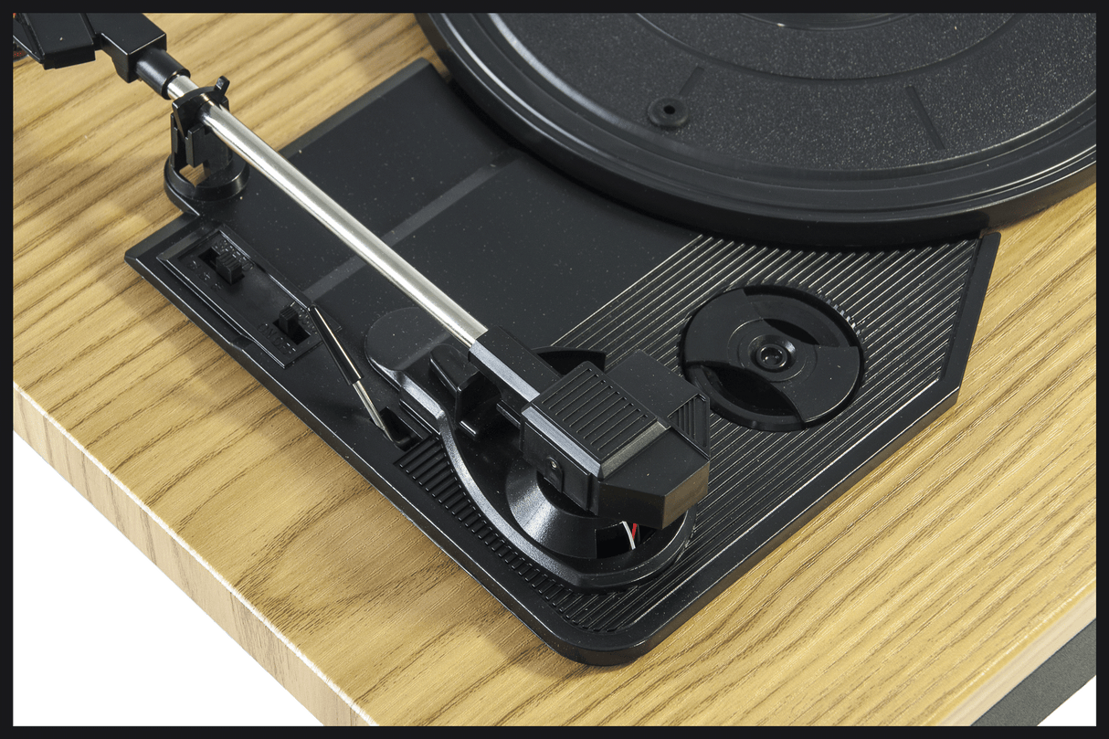 Madison Giradischi con USB & Bluetooth (Legno)