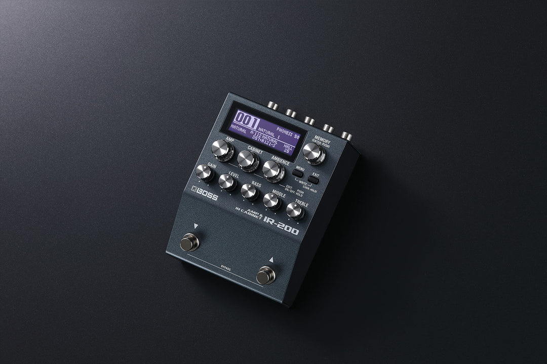 Boss IR-200 Simulatore di Amplificatore Pedale per Chitarra
