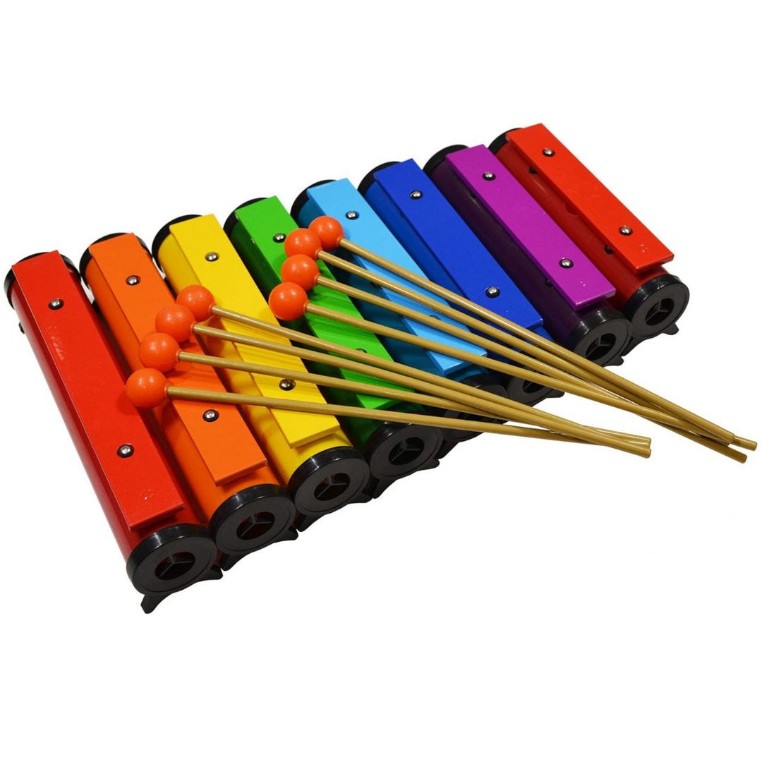 V-Tone TB8 resonatorklokker – 8 diatoniske farvede toner