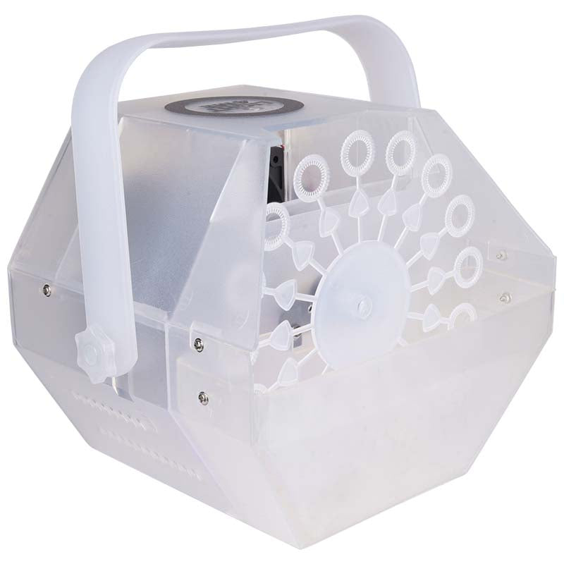 Light4Me Bubble LED Macchina per bolle con luci LED multicolori