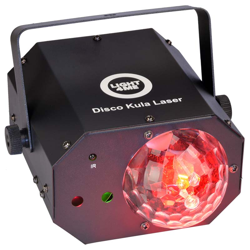 LIGHT4ME Palla da discoteca laser multieffetto LED