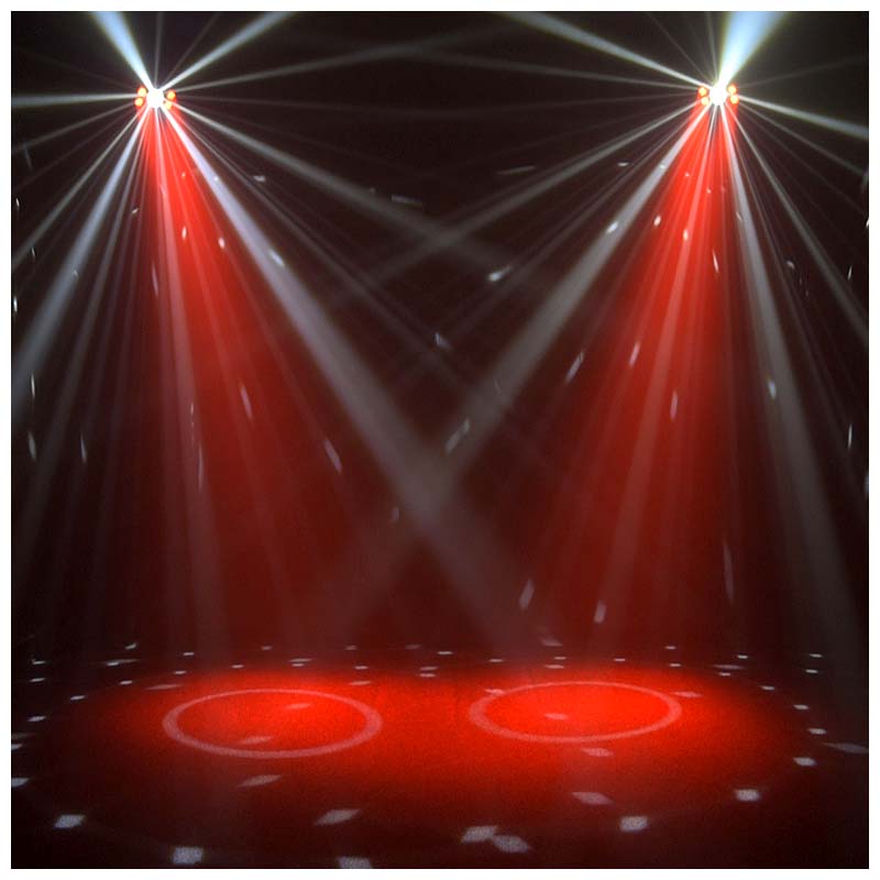 LIGHT4ME MULTIFASE effetto multiplo LED faro UV wash