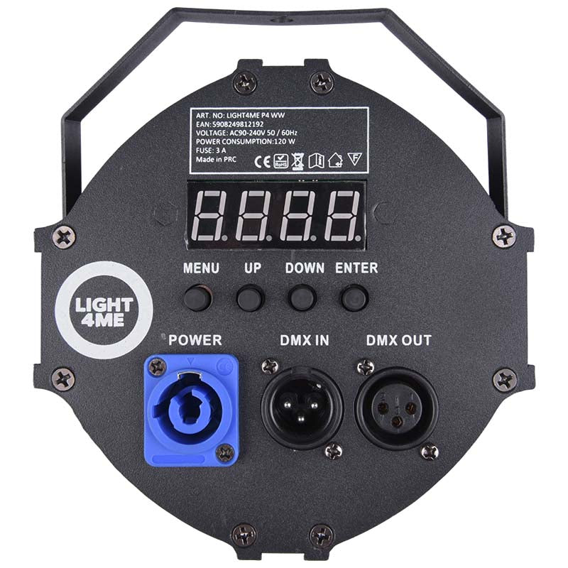 Light4Me P4 WW LED PAR faretto scenico