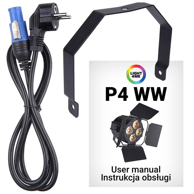 Light4Me P4 WW LED PAR faretto scenico