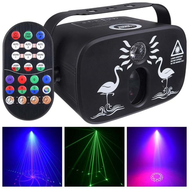 LIGHT4ME PARTY LIGHT 2 effetto LED per illuminazione da discoteca