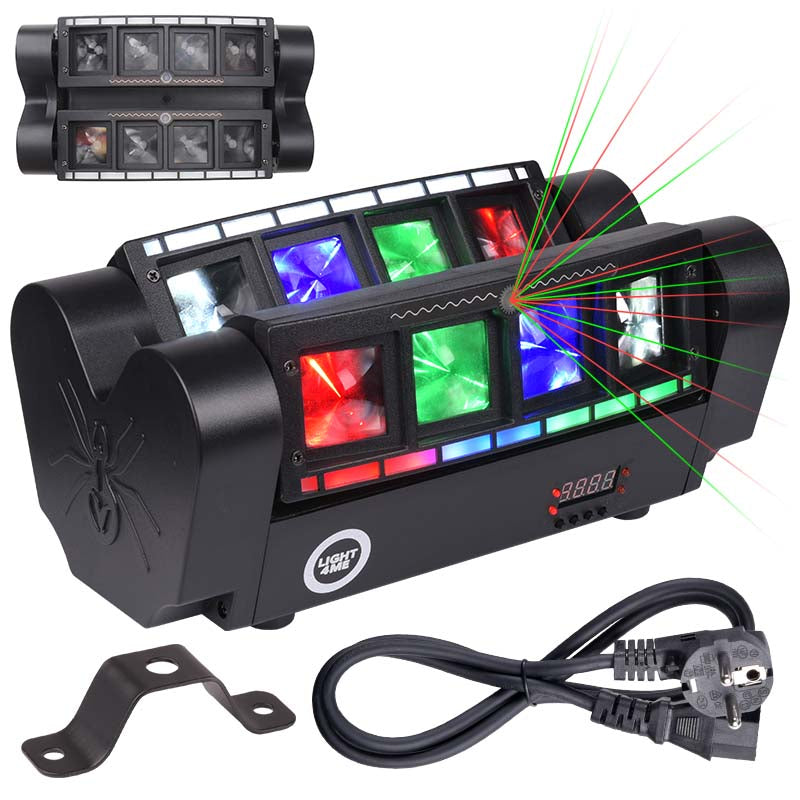 Light4Me SPIDER STROBO LASER LED-effetto luminoso