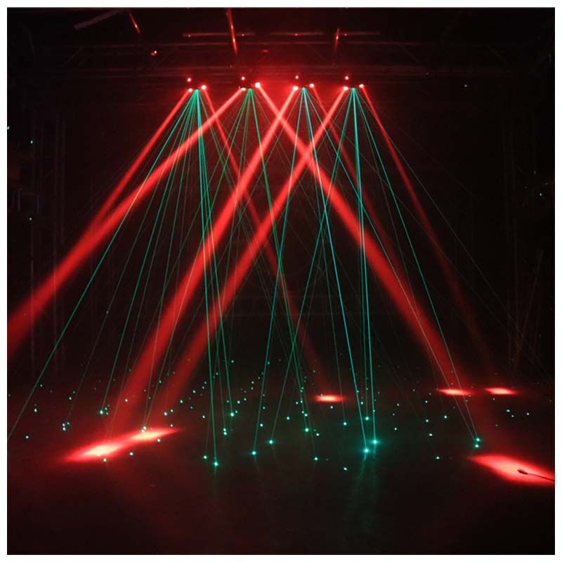 Light4Me SPIDER STROBO LASER LED-effetto luminoso