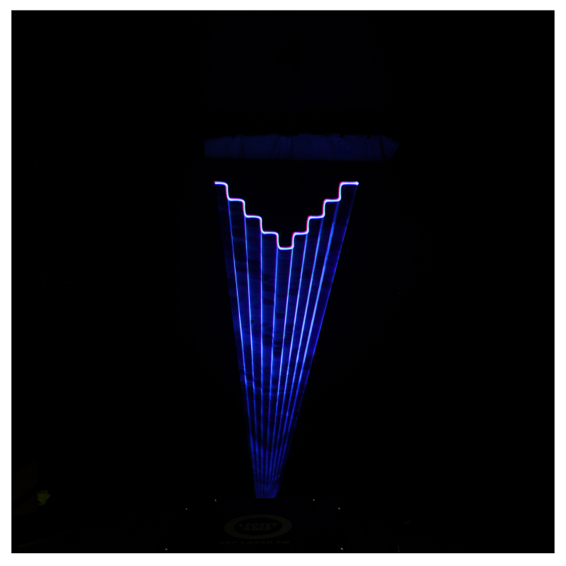 Light4Me 5 W laser con RGB e controllo tramite app