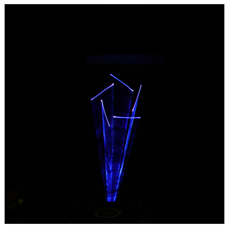 Light4Me 5 W laser con RGB e controllo tramite app