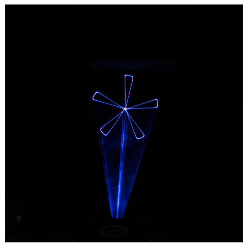 Light4Me 5W LASER med RGB og APP styrring