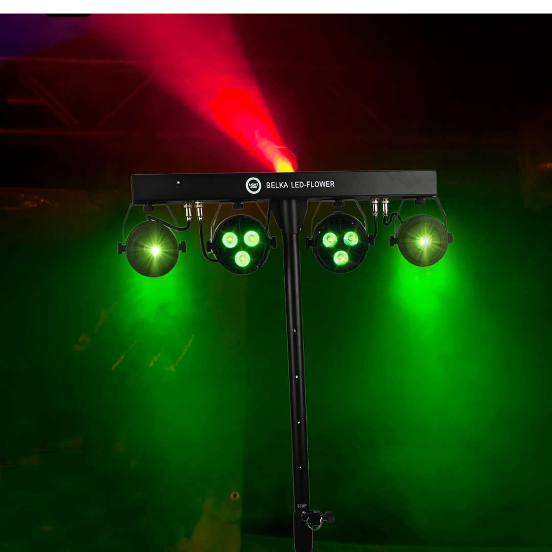 Light4Me T-BAR LED Flower e fari Par