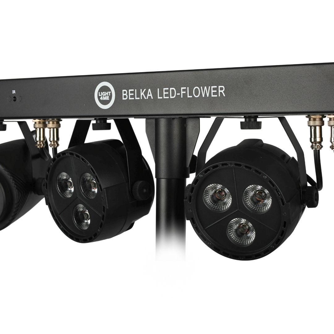 Light4Me T-BAR LED Flower e fari Par