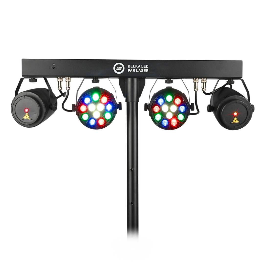 Light4Me T-BAR LED Laser PAR-sistema