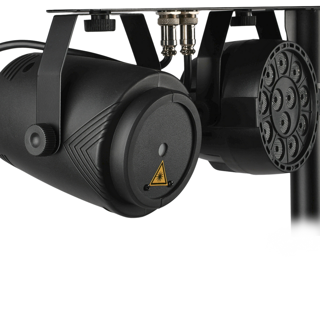 Light4Me T-BAR LED Laser PAR-sistema