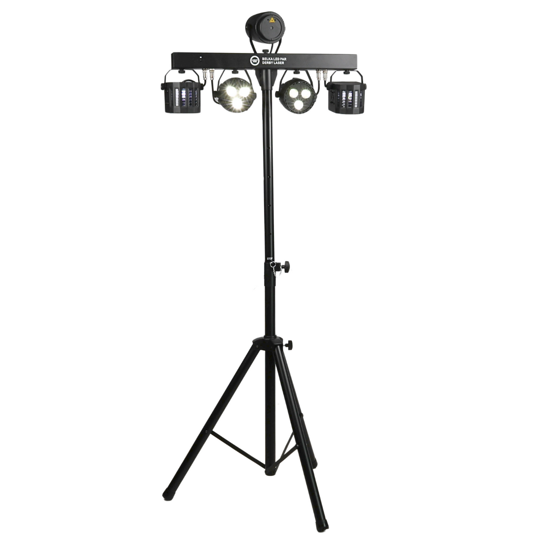 Light4Me T-Bar Par LED Derby Laser MultiBar