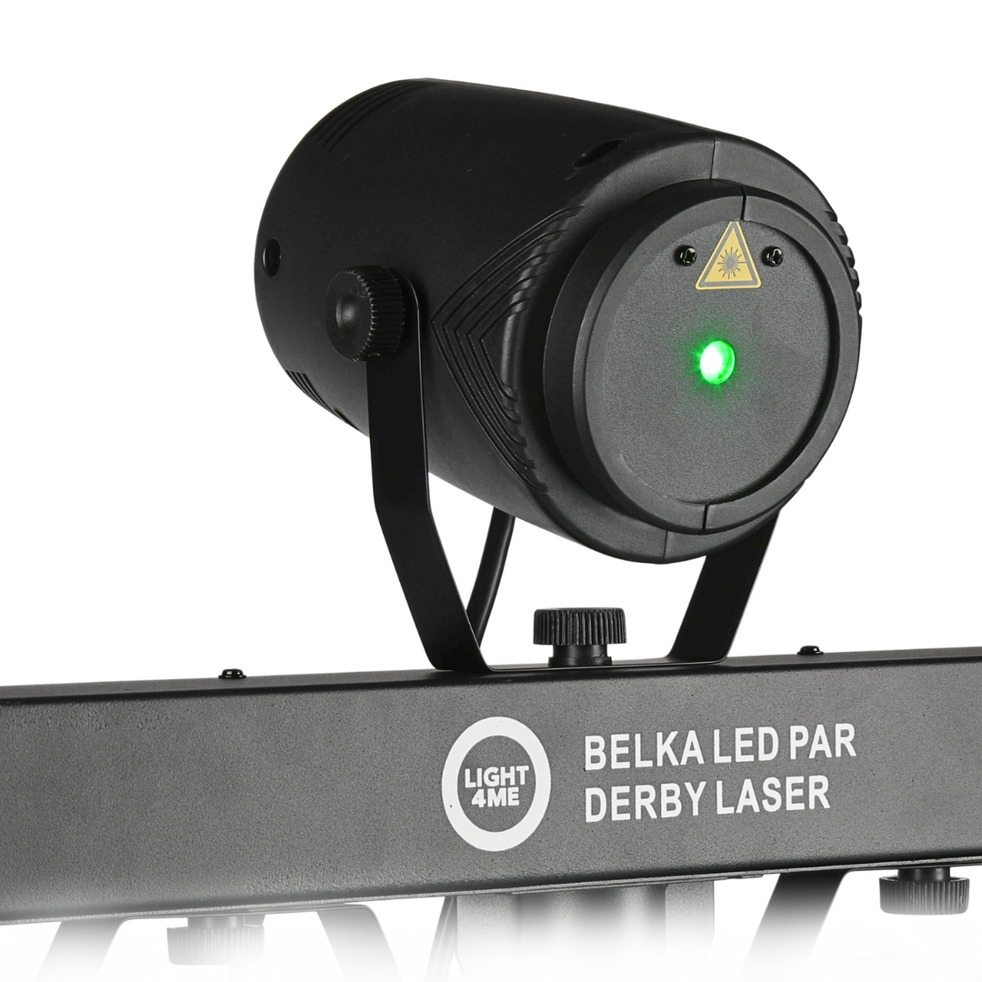 Light4Me T-Bar Par LED Derby Laser MultiBar