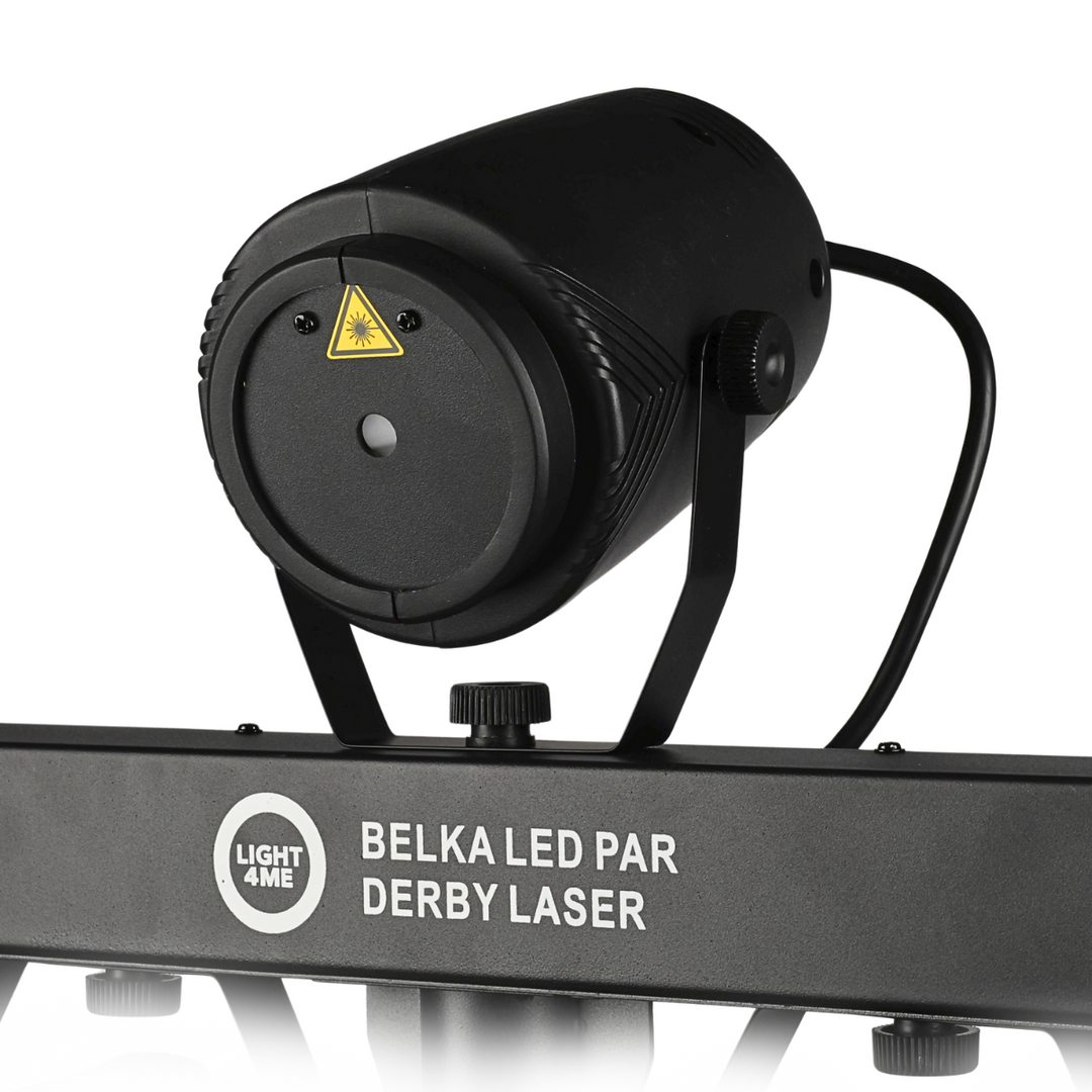 Light4Me T-Bar Par LED Derby Laser MultiBar