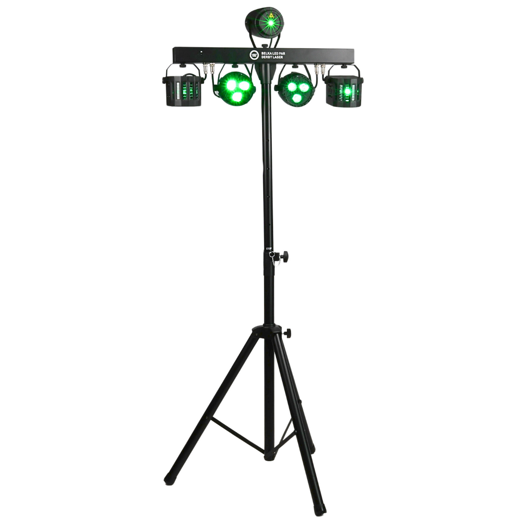 Light4Me T-Bar Par LED Derby Laser MultiBar
