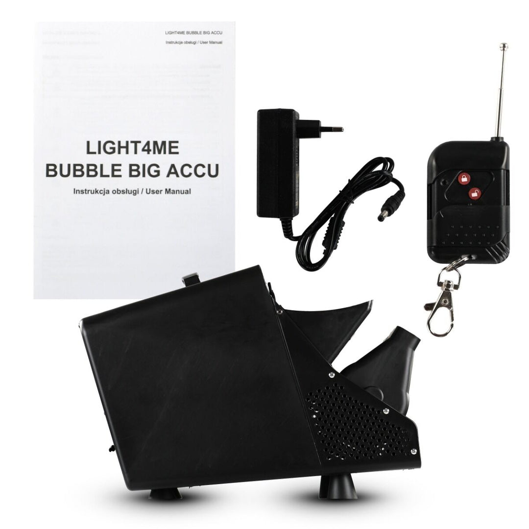 Light4Me Macchina per bolle di sapone a batteria