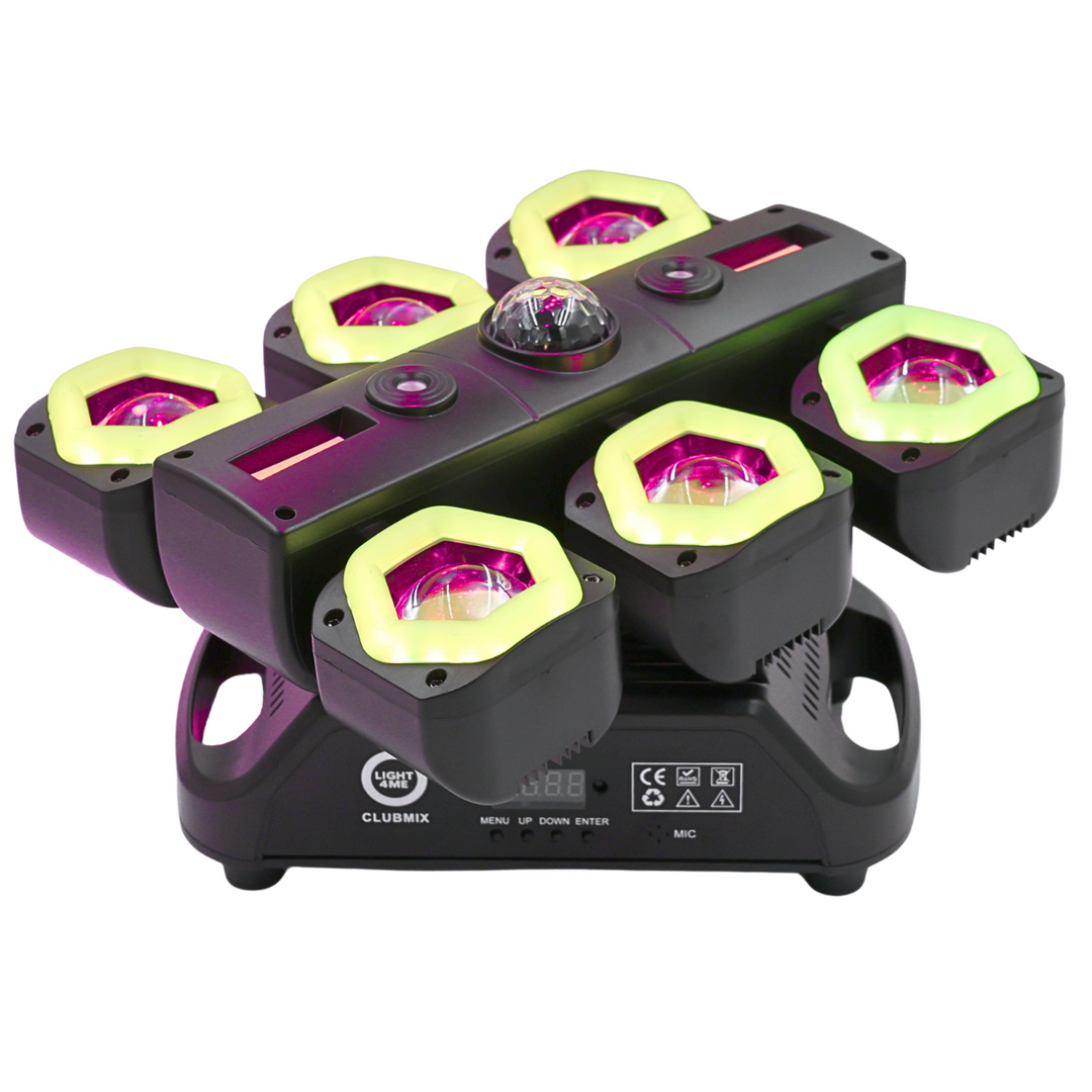 LIGHT4ME CLUBMIX illuminazione multieffetto mobile