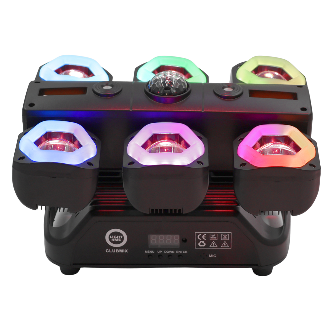 LIGHT4ME CLUBMIX illuminazione multieffetto mobile