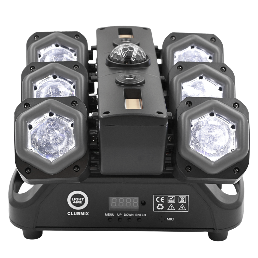 LIGHT4ME CLUBMIX illuminazione multieffetto mobile