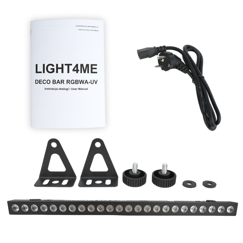 LIGHT4ME DECO BAR RGBWA-UV striscia luminosa
