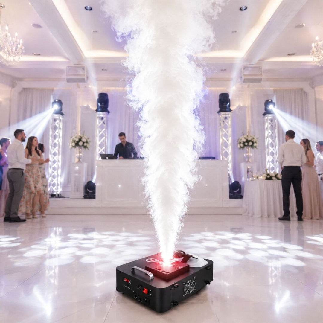 Light4Me JET-1500LED Macchina del Fumo verticale LED