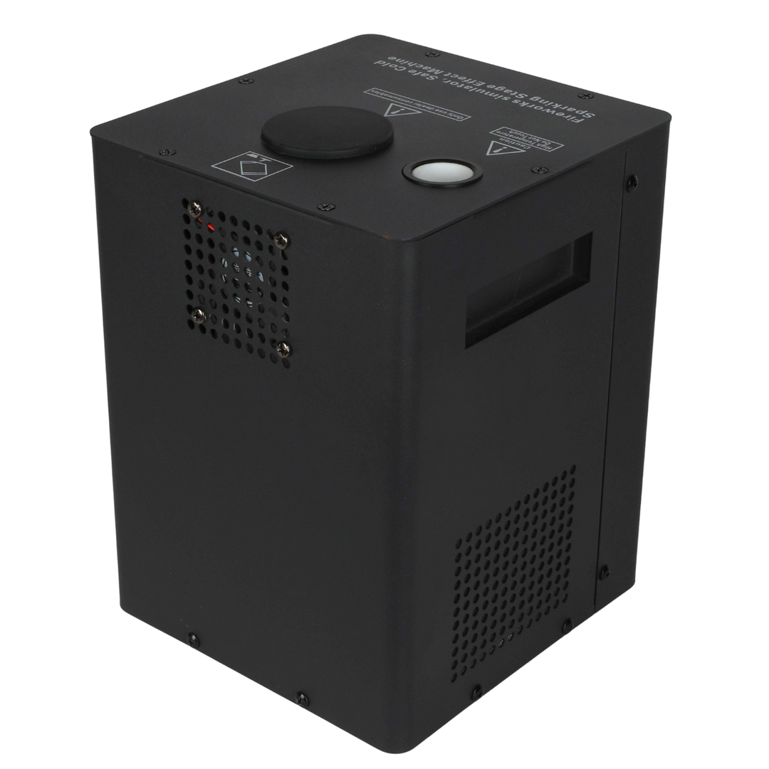 Light4Me SPARKLY macchina per scintille fredde 600W DMX con telecomando wireless