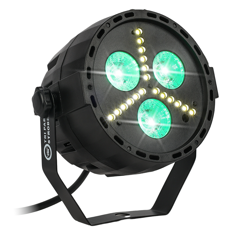 Light4Me TRI Faretto stroboscopico LED