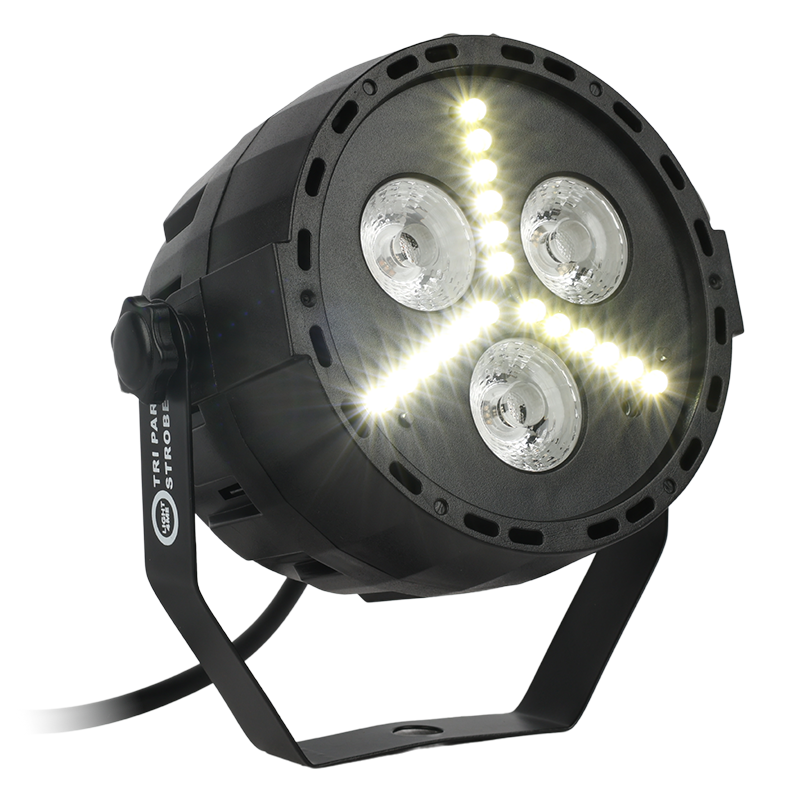 Light4Me TRI Faretto stroboscopico LED