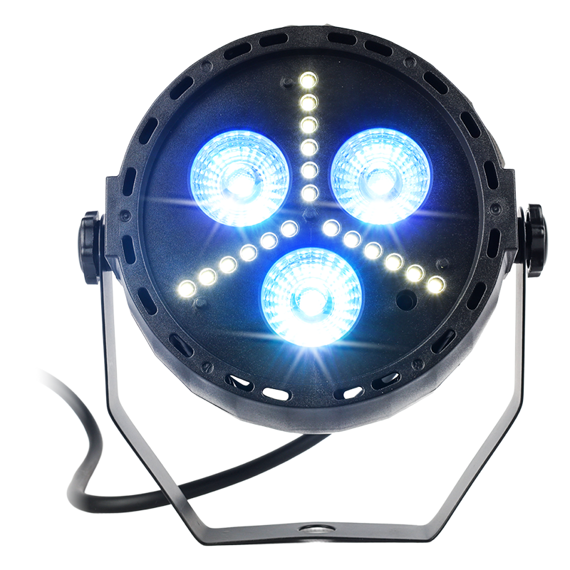 Light4Me TRI Faretto stroboscopico LED