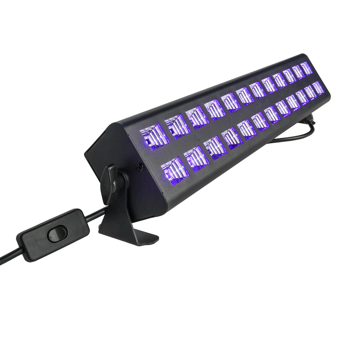 LIGHT4ME UV BAR 2X12 striscia luminosa per effetti luce sc