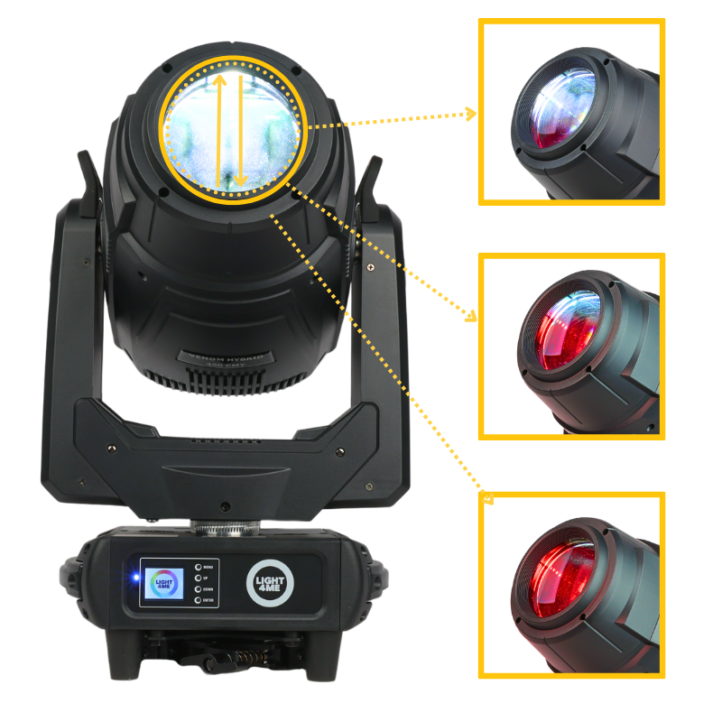 Light4Me Venom Ibrido 450 CMY LED