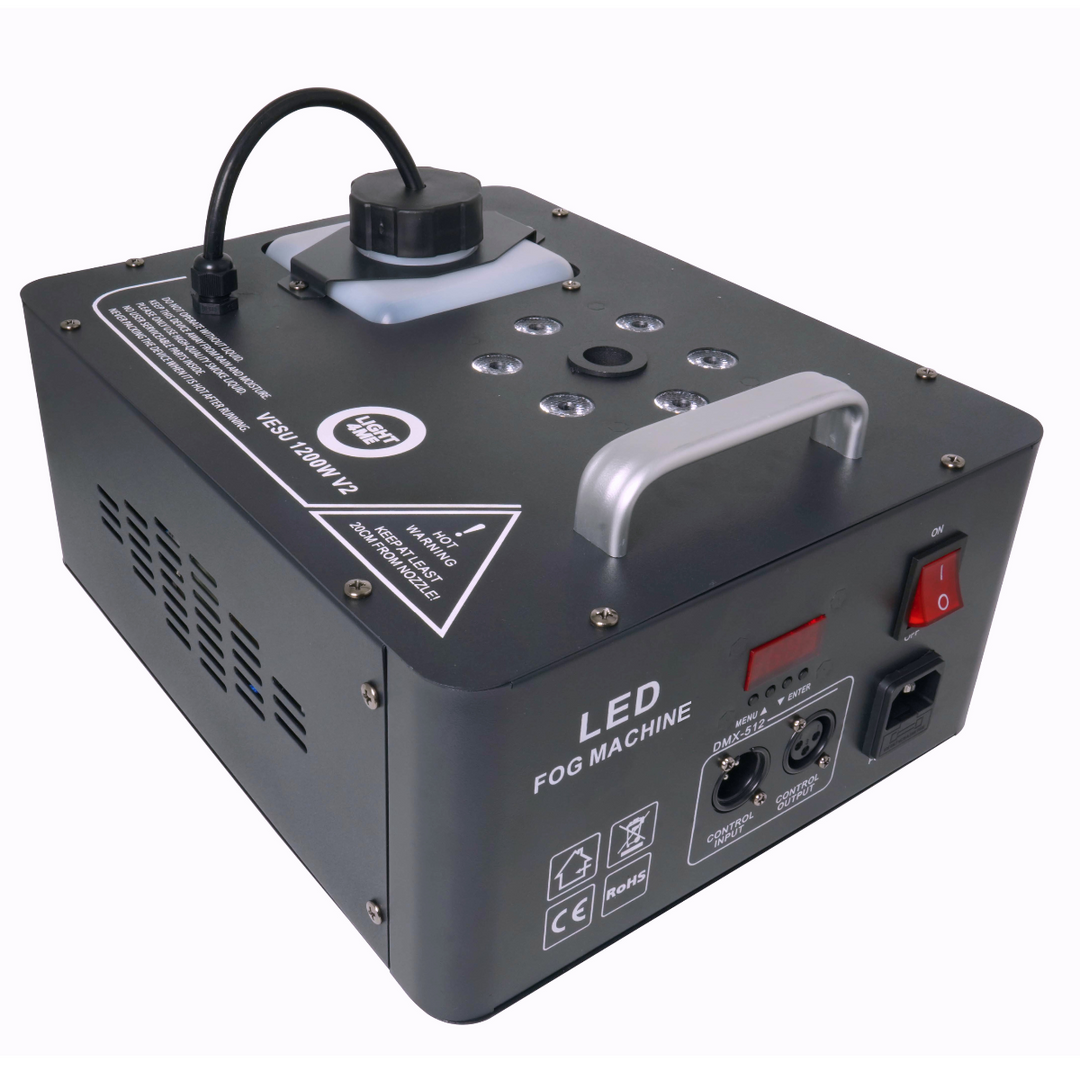 Light4Me VESU 1200W V2 Verticale Macchina del Fumo con RGB LED