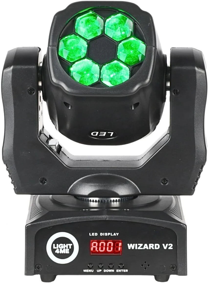 LIGHT4ME WIZARD v2 moving head illuminazione FX