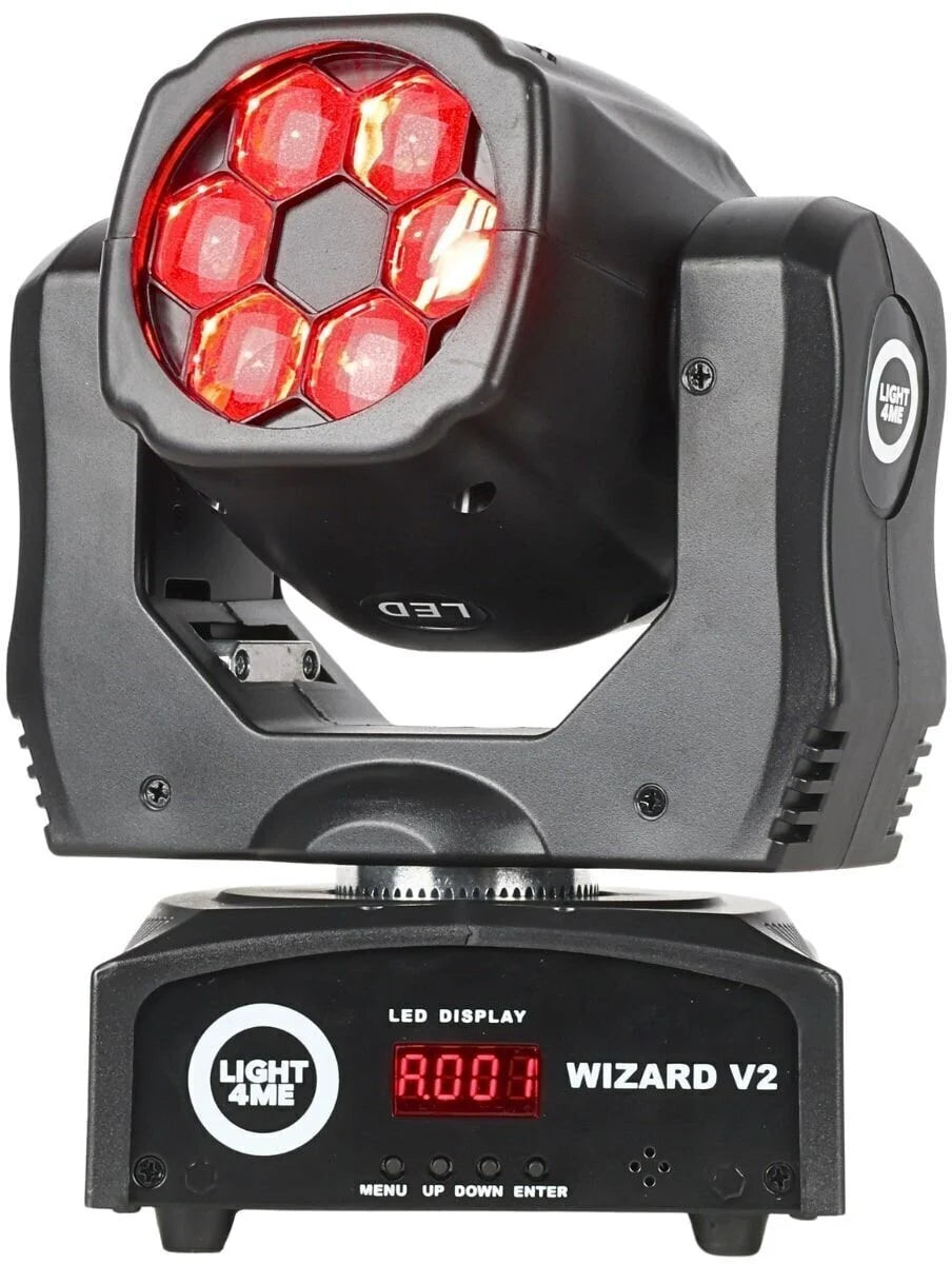 LIGHT4ME WIZARD v2 moving head illuminazione FX