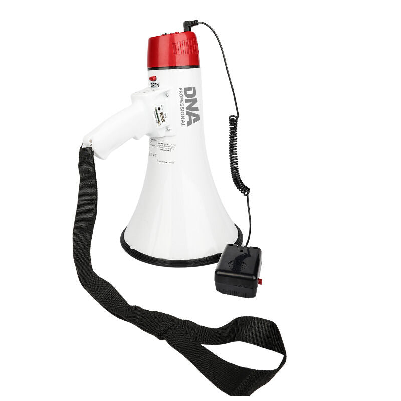 Megafono DNA MEGA1 30W con Bluetooth, USB, AUX e MicroSD