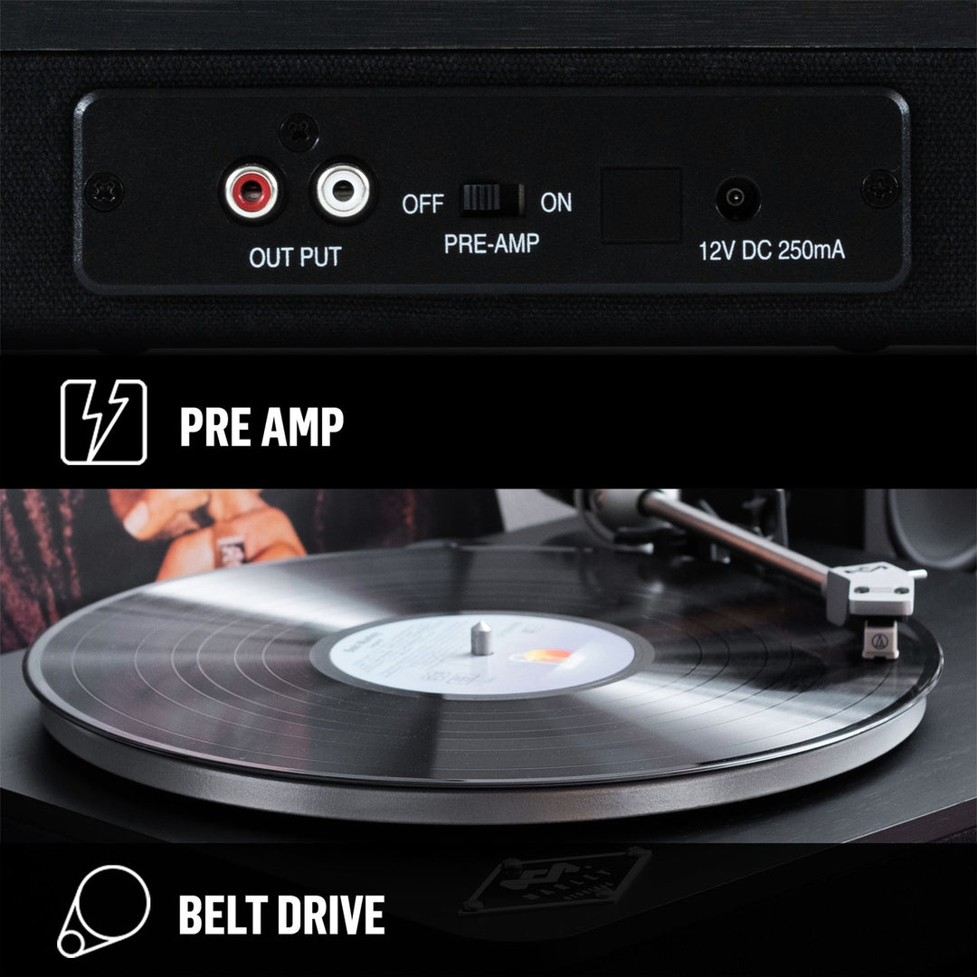 House of Marley Stir It Up Bluetooth Giradischi (Nero)
